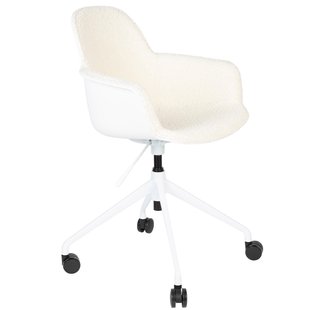 Zuiver Albert Kuip Bureaustoel Met Armleuning White