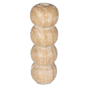 Zuiver Rome Kandelaar Travertin