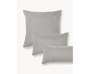 Gewassen linnen kussenhoes Airy