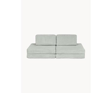 Modulaire kinderbank Mila van corduroy, handgemaakt Modulaire kinderbank Mila van corduroy, handgemaakt