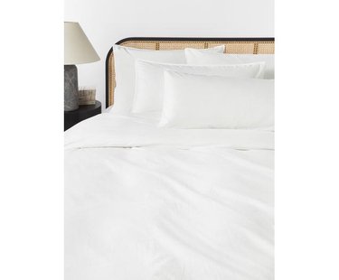 Dekbedovertrek van gewassen perkalkatoen Debbie