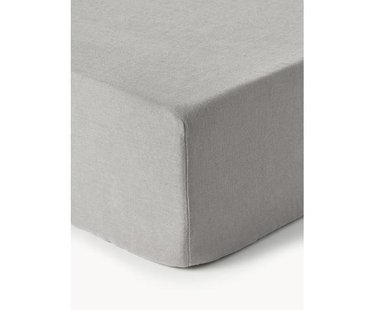 Hoeslaken Airy, gewassen linnen