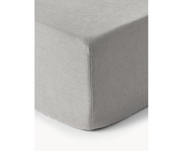 Boxspring hoeslaken Airy, gewassen linnen