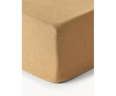 Boxspring hoeslaken Airy, gewassen linnen