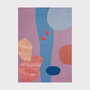 Layered Sleeping Flower wollen vloerkleed 180x270 cm