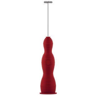 Alessi Pulcina Melkopschuimer Rood