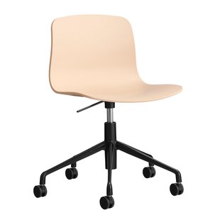 Hay AAC50 Bureaustoel Zwart Onderstel Pale Peach
