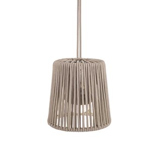 New Garden Conta Mini - hanglamp met oplaadbare lichtbron en afstandsbediening - Ø14,5 x 314,6 cm - 3W LED incl. - IP54 - taupe