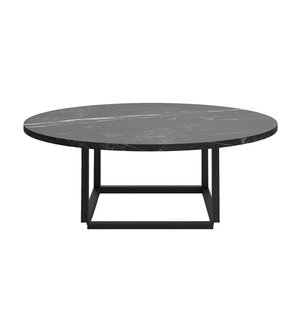 New Works Florence Salontafel&Oslash;90 Black Marquina Marble