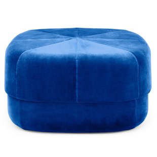 Normann Copenhagen Circus Velour Poef Large Electric Blue