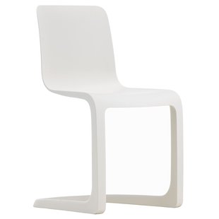 Vitra Evo-C Eetkamerstoel Ivory Vitra Evo-C Eetkamerstoel Ivory
