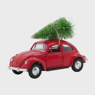 House Doctor Xmas Car kerstdecoratie Rood