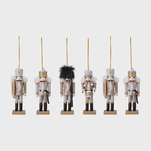 Bloomingville Bloomingville kersthanger 6-pack Gold