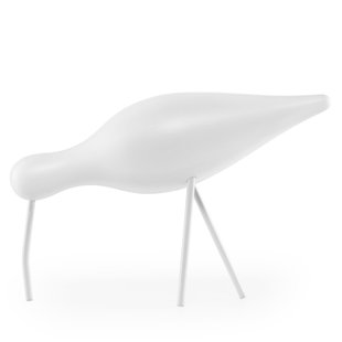 Normann Copenhagen Shorebird Vogel Decoratie Large White/white Normann Copenhagen Shorebird Vogel Decoratie Large White/white