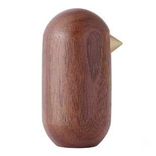 Normann Copenhagen Little Bird Decoratie 7cm Walnoot
