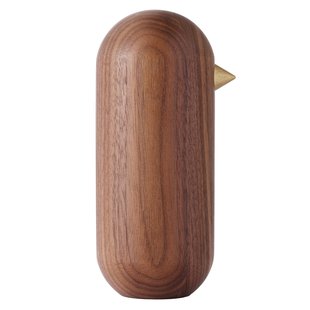 Normann Copenhagen Little Bird Decoratie 13,5cm Walnoot