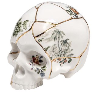 Seletti Kintsugi Skull Decoratie