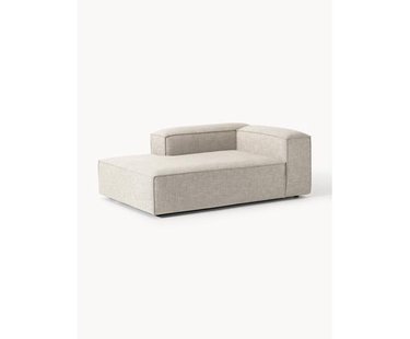 Chaise longue hoekmodule Lennon van linnenmix