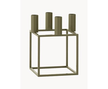 Metalen kaarshouder Kubus