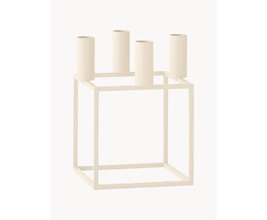 Metalen kaarshouder Kubus