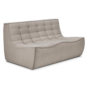 Ethnicraft N701 Bank 2-zits Eco Fabric Ecru