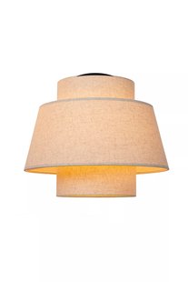 Lucide Tribute - hanglamp - Ø 60 x 180 cm - beige