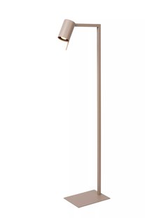 Lucide Lesley - vloerlamp - 34 x 20 x 130 cm - taupe