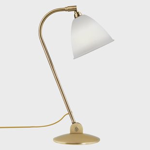 GUBI Bestlite BL2 tafellamp gebroken lamp beenderporselein-messing