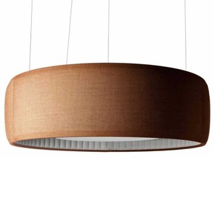 Luceplan Silenzio 148,5 Akoestische Hanglamp LED 2700K Bruin