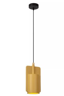 Lucide Ninja - hanglamp - 15,5 x 11,5 x 120 cm - geel