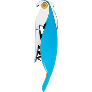 Alessi Parrot Kurkentrekker Blauw
