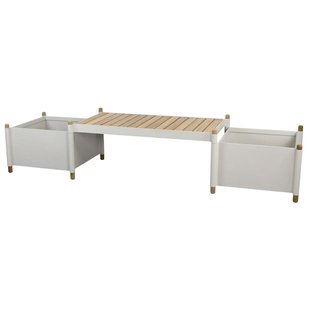 Cane-Line Sticks Bank Met 2 Plantenbakken Sand