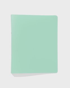 HEMA Ringbandmap 2-rings A4 flexibel mint (mintgroen)