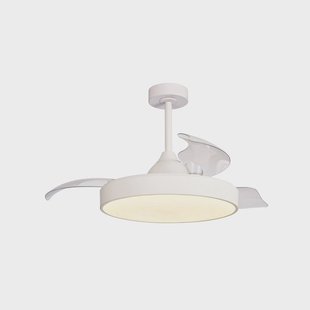 Mantra Iluminación LED plafondventilator Alaska wit DC stil Ø 106 cm CCT