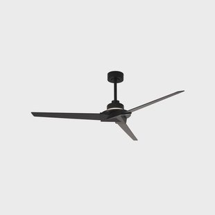 Mantra Iluminación LED plafondventilator Brisa Mini zwart/hout stil 150 cm CCT