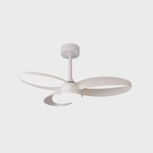 Mantra Iluminación LED plafondventilator Infinity, wit, DC stil Ø 93 cm CCT