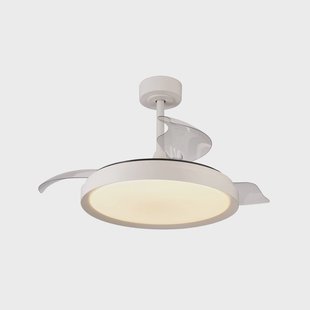 Mantra Iluminación LED plafondventilator Mistral, wit, DC stil Ø 106 cm CCT