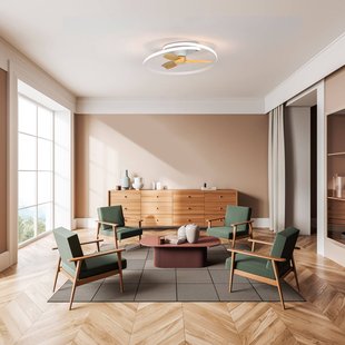 Mantra Iluminación LED plafondventilator Ocean wit/hout DC stil Ø 78 cm CCT