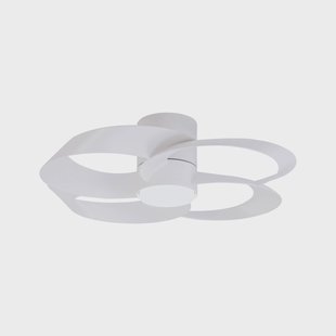 Mantra Iluminación LED plafondventilator Rose wit DC-motor stil Ø 65 cm CCT