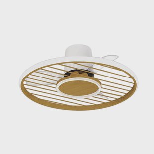 Mantra Iluminación LED plafondventilator Soho hout DC-motor stil Ø 66 cm CCT