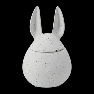 DBKD DBKD Eating rabbit kom klein White dot