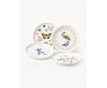 Dinerborden Flamboyant, 4-delig