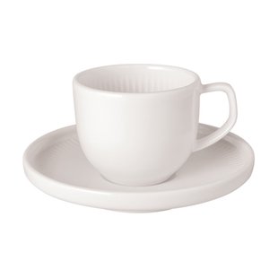Villeroy & Boch Afina espressokopje 5 cl met schotel White