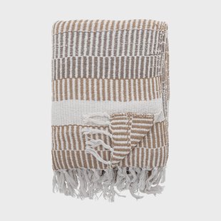 Bloomingville Isnel plaid 130x160 cm Natuur