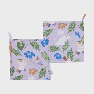 Moomin Arabia Moomin pannenlap 22x26 cm 2-pack Paars