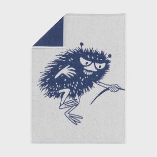Moomin Arabia Moomin handdoek 50x70 cm Stinky offwhite