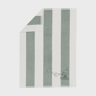 Moomin Arabia Moomin handdoek 50x70 cm Lilla My groen-wit Moomin Arabia Moomin handdoek 50x70 cm Lilla My groen-wit