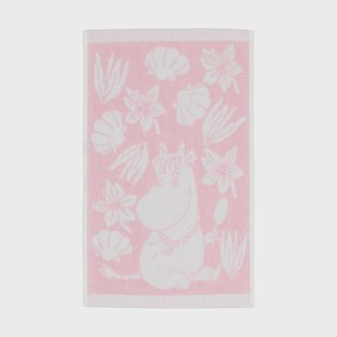 Moomin Arabia Moomin handdoek 30x50 cm Schelp roze