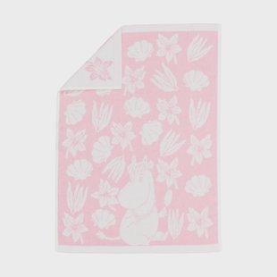 Moomin Arabia Moomin handdoek 50x70 cm Schelp roze