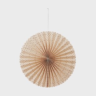 Broste Copenhagen Stella rozet adventster M Ø43 cm Natural-forest green